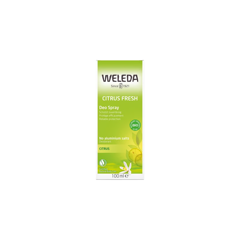 Weleda - Déodorant citrus spray, 100 ml