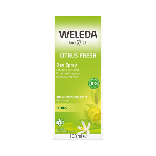 Weleda - Déodorant citrus spray, 100 ml