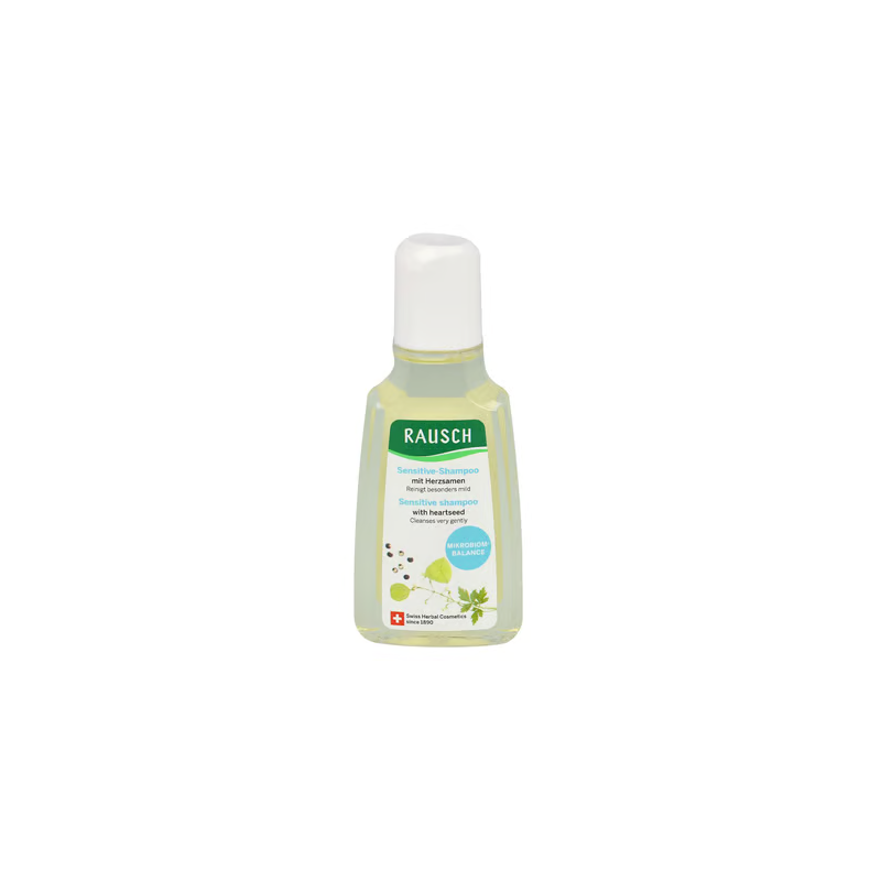 Rausch - Sensitive Shampoo au pois de cœur, 40 ml