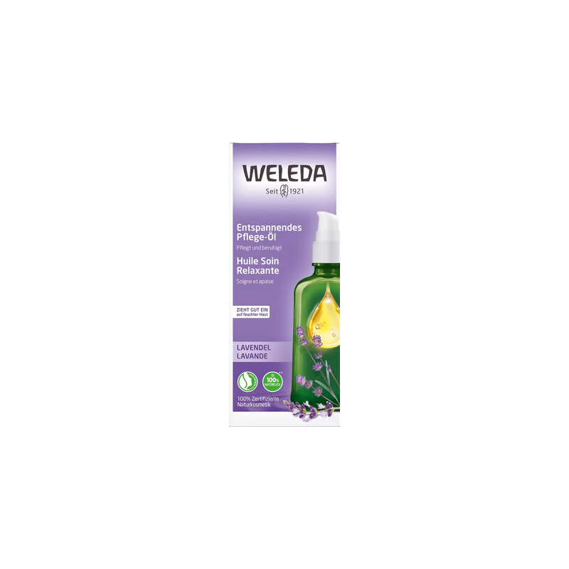 Weleda - Huile relaxante lavande, 100 ml