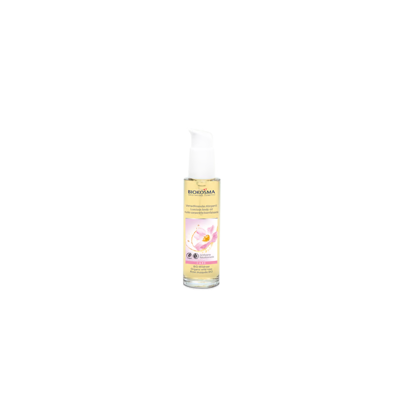 Biokosma - Huile corporelle BIO rose musquée, 100 ml