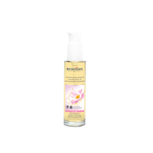 Biokosma - Huile corporelle BIO rose musquée, 100 ml