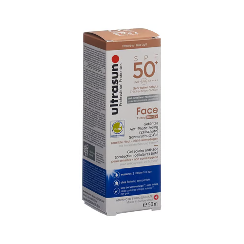 Ultrasun - Face Tinted SPF50+ Honey, 50 ml