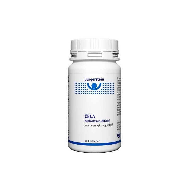 Burgerstein - CELA Multivitamin-Mineral, 100 comprimés