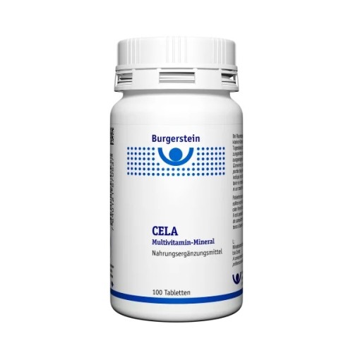 Burgerstein - CELA Multivitamin-Mineral, 100 comprimés