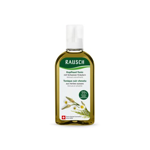 Rausch - Tonique cuir chevelu aux herbes suisses, 200 ml