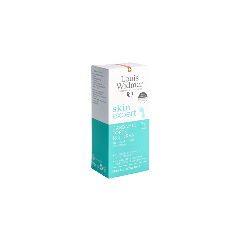 Louis Widmer - Carbamide Forte 18% urée sans parfum, 50 ml