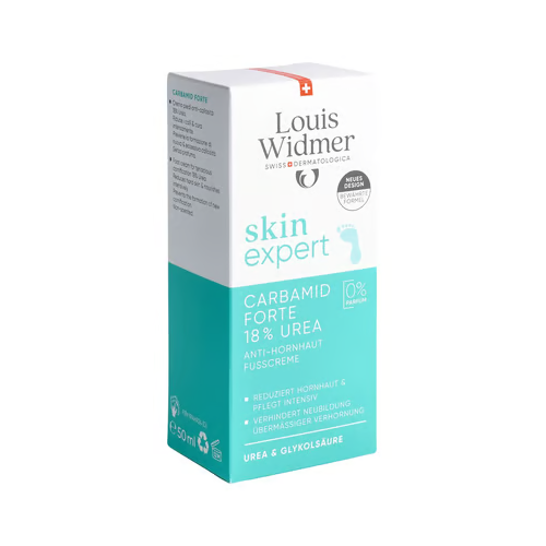Louis Widmer - Carbamide Forte 18% urée sans parfum, 50 ml